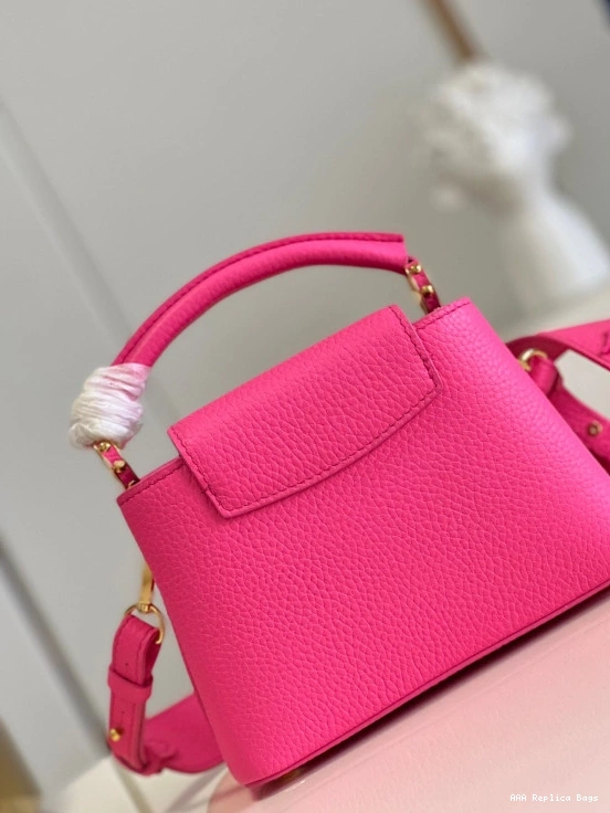 Aaa replica bags MINI VUITTON CAPUCINES LOUIS 0708